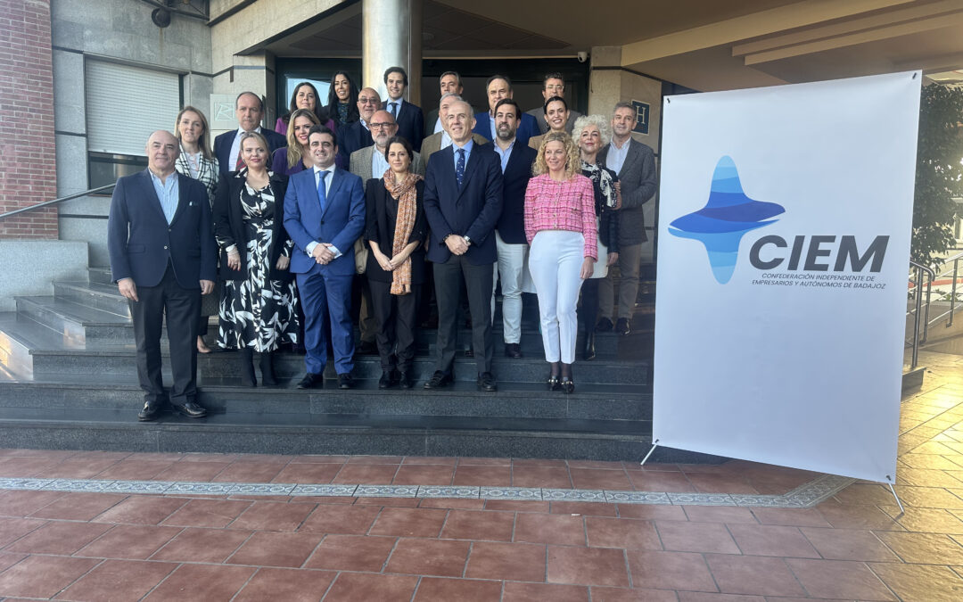 CIEM se consolida en su primer aniversario como patronal de referencia entre empresarios y autónomos de la provincia de Badajoz