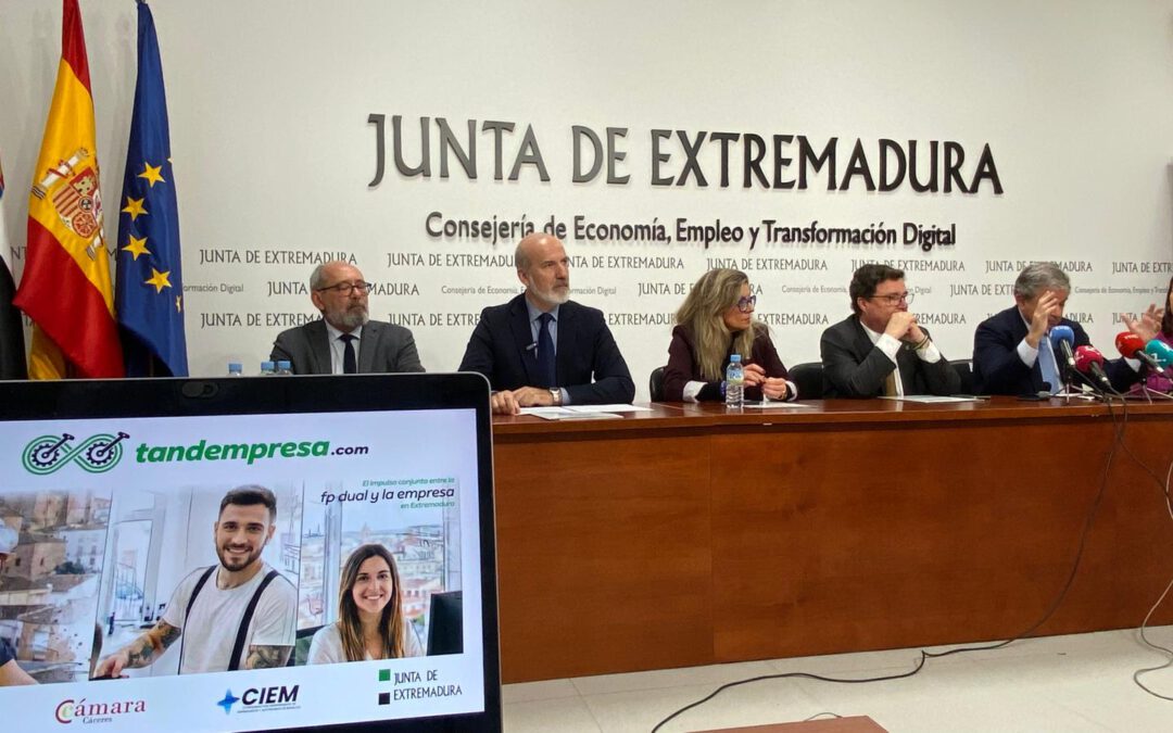 CIEM participa en el programa Tandempresa para impulsar la Formación Profesional Dual en Extremadura