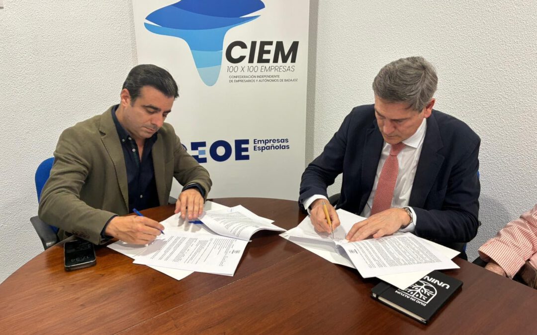 CIEM sella con UNINDE un acuerdo estratégico para impulsar las prácticas de los alumnos a través de su red de empresas y asociaciones  